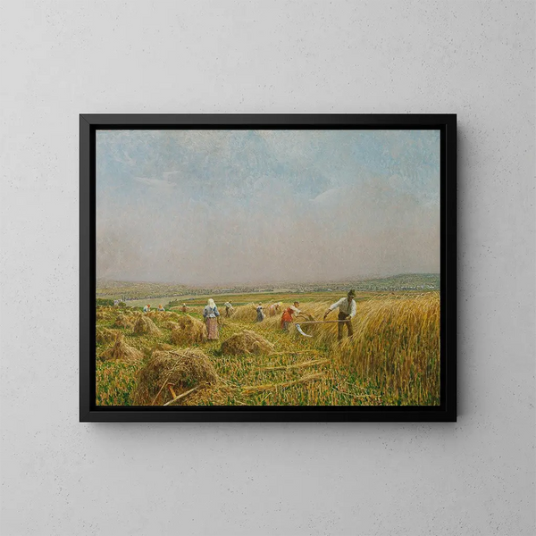 Maaiers - Stefan Simony — ingelijst kunstwerk aan de muur