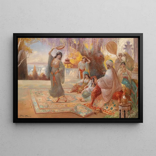 Stephan Sedlacek - Orientalische Haremsszene.webp