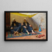Een moment van rust - Stephen Wilson Van Schaick — ingelijst kunstwerk aan de muur