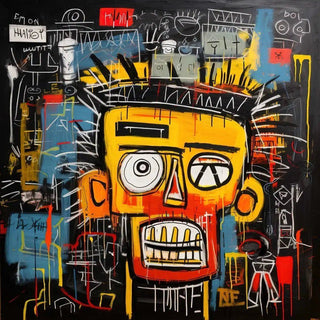 Street Art - Masque Jaune