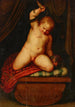 L'Enfant Hercule étranglant des serpenten - Atelier d'Otto van Veen — weergave van het kunstwerk