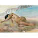 Reproductie van het schilderij op het strand - Henri Lebasque