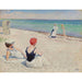 Reproductie van het schilderij op het strand, Falsterbo - Paul Fischer