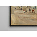 Reproductie van het schilderij op het strand van Noordwijk - Max Liebermann
