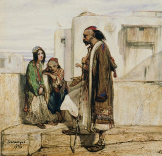 Sur le toit d'une maison orientale - Alexandre