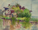 Canal de Georgetown, Washington DC - Susan Brown Chase — weergave van het kunstwerk