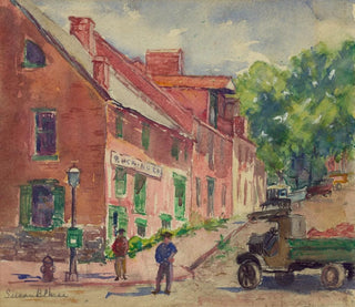 Vieux Georgetown DC - Susan Brown Chase — weergave van het kunstwerk