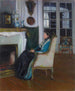 Een moment van reflectie - Susan Watkins — weergave van het kunstwerk