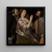 Suzanne et les deux vieillards - Michiel Coxie — framed artwork on a wall