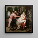 Suzanne en de ouderen - Peter Paul Rubens — ingelijst kunstwerk aan de muur