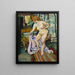 Nu drapé - Suzanne Valadon — ingelijst kunstwerk aan de muur