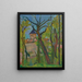 Landschap in Saint - Bernard, Ain - Suzanne Valadon — ingelijst kunstwerk aan de muur