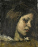 Portret van een jonge vrouw - Suze Robertson — weergave van het kunstwerk