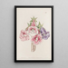 Gloxinia speciosa - Sydenham Edwards — ingelijst kunstwerk aan de muur