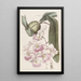 Odontoglossum au parfum de citron - Sydenham Edwards — ingelijst kunstwerk aan de muur