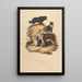 Le Chien de Berger et Le Cur - Sydenham Edwards — ingelijst kunstwerk aan de muur