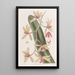 The thick-leaved cymbidium - Sydenham Edwards — framed artwork on a wall