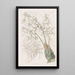 The thick-stemmed begonia - Sydenham Edwards — framed artwork on a wall