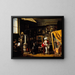 L'atelier van de schilder T. B. Bitter 1781-1832 - T B Bitter — ingelijst kunstwerk aan de muur