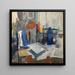 Water etching tafel - Rik Wouters — ingelijst kunstwerk aan de muur