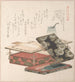 Tafel en schrijfgerei - Kubo Shunman — weergave van het kunstwerk
