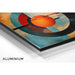 Abstract Schilderij – Eerbetoon aan de Symmetrie | Poster Muurkunst met Geometrische Kleuren en Evenwichtige Vormen