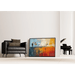 Abstract Painting – Silhouette in Abstraction | Wall Poster with Contrasting Colors and Diffuse Shapes