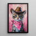 Schilderij Chat Koei - Stijl Pop en Ontspannen