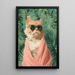 Schilderij Tropische Kat
