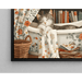 Relaxed Cat Painting