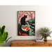 Painting of a Cat and Fish Bowl