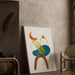 Reproduction of the painting Decorative Bohemian Painting - Botanical Eclipse
