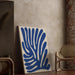 Reproductie van het schilderij Bohemisch decoratief schilderij - Blauwe vibraties