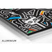 Pop Art Poster – Gestileerde Katten | Gekleurde Stedelijke Poster in Keith Haring-stijl
