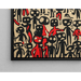 Pop Art Painting – Abstract Figures | Urban Graphic Poster Red and Black