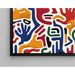 Pop Art Poster – Beweging van de Handen | Kleurrijke Abstracte Poster met gestileerde Handen