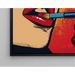 Pop Art Poster – Lippenstift | Poster Glamour Kleurstijl Lichtenstein