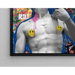Schilderij Street Art – David Punk Pop | Poster Graffiti Kleurstijl Stedelijk