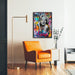Schilderij Street Art – Marilyn Monroe Iconisch | Poster Pop Art Graffiti Kleurrijk | Poster Moderne Stedelijke Ster Bekend