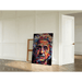 Schilderij Straatkunst – Moderne Mozaïek van Einstein | Poster Typografisch Portret in Kleur