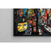 Schilderij Street Art – Vibrance Urbaine | Poster Kleurrijk Stijl Graffiti Pop Art