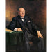 Reproductie van het schilderij Winston Churchill - Oswald Hornby Joseph Birley