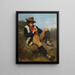 The Young Shepherd - Tadeusz Ajdukiewicz — framed artwork on a wall