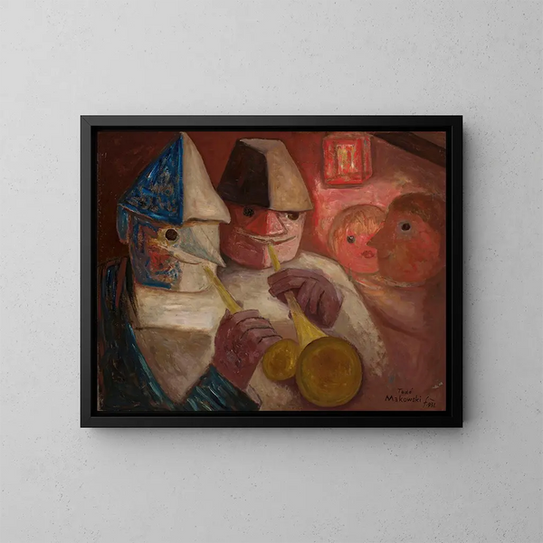 Balle - Tadeusz Makowski — ingelijst kunstwerk aan de muur