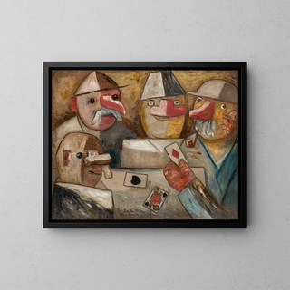 Tadeusz Makowski - Card game.webp