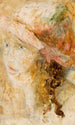 Tête de fille aux boucles - Tadeusz Makowski — weergave van het kunstwerk