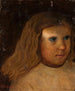 van Tête d'une petite fille aux cheveux dénoués - Tadeusz Makowski — weergave van het kunstwerk