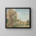 Landelijk landschap met bomen - Tadeusz Makowski — ingelijst kunstwerk aan de muur