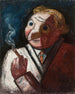 L'homme au cigare Stéphane Manier - Tadeusz Makowski — weergave van het kunstwerk