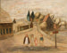 Normand landschap in Breuilpont - Tadeusz Makowski — weergave van het kunstwerk